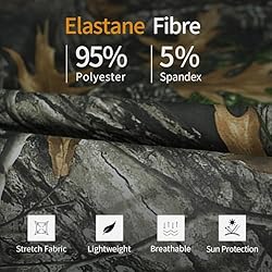 Tongcamo Camo Hoodie Long Sleeves Hunting Shirts