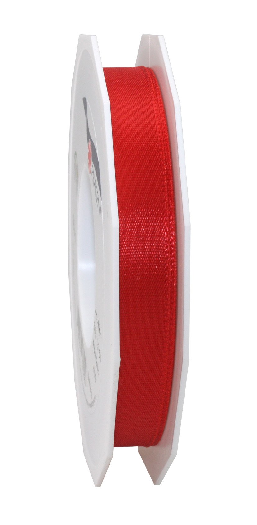 C.E. Pattberg Präsent - Europa Taffeta Ribbon Red 15 mm width, 50 m length