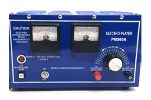 DNYSYSJ Gold Plating Machine for Jewelry, Gold Silver Electroplating Machine Rectifier 30A 110V Plating Machine Kit Jewelry Plater Electro Plating Tools Jewelry Rhodium Machine