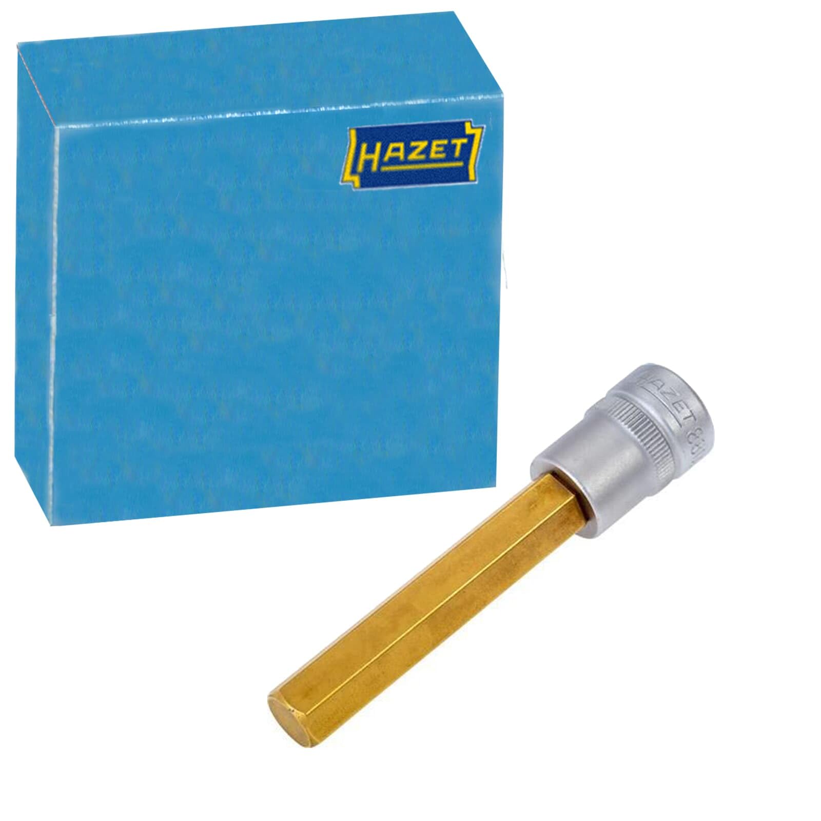 HAZET 8801-11 Hexagon Profile Screwdriver Socket - CVD-Tin Coated