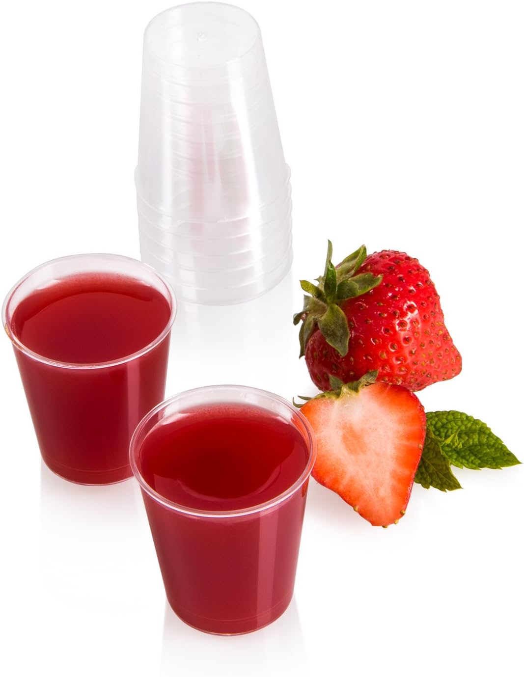 VIVALOOShot Glasses | Pack of 1000 Plastic Shot Glasses | 2cl/0,7oz Shot Glasses Plastic | Ideal Shot Glass for Every Occasion!