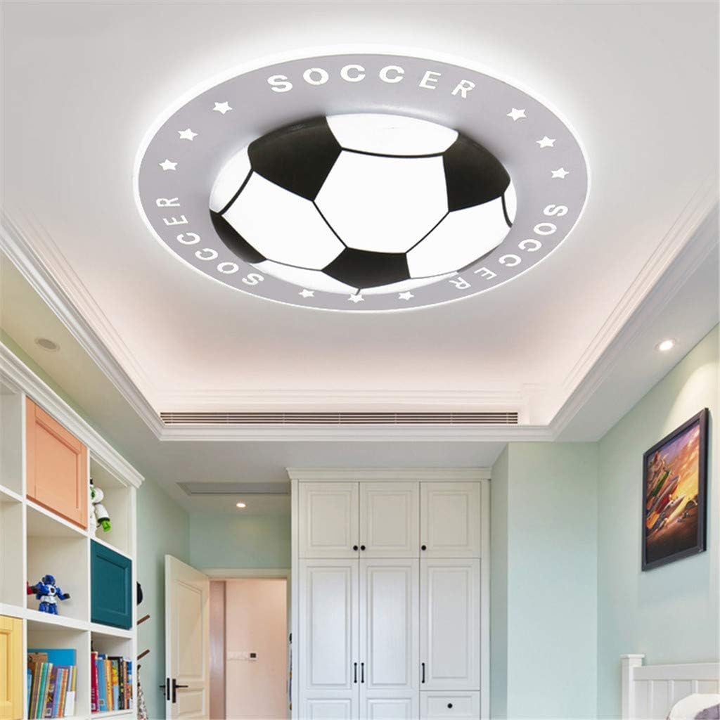 ,Schwarz,40cm Energieklasse A+ Kinderzimmer Licht Kreative Fußball