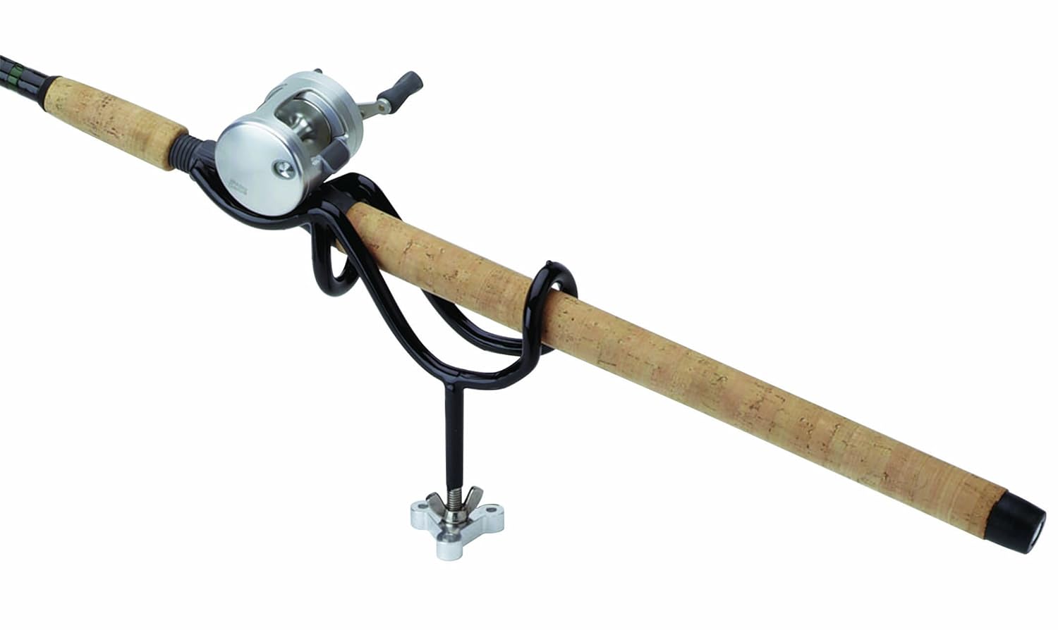 attwood Sure Grip Steel 10 Degree Angle Rod Holder for Long