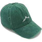 LONGTEN Vintage Baseball Cap Mens Peak Baseball Hats Washed Cotton Dad Cap Mountain Retro Womens Outdoor Sports Cap