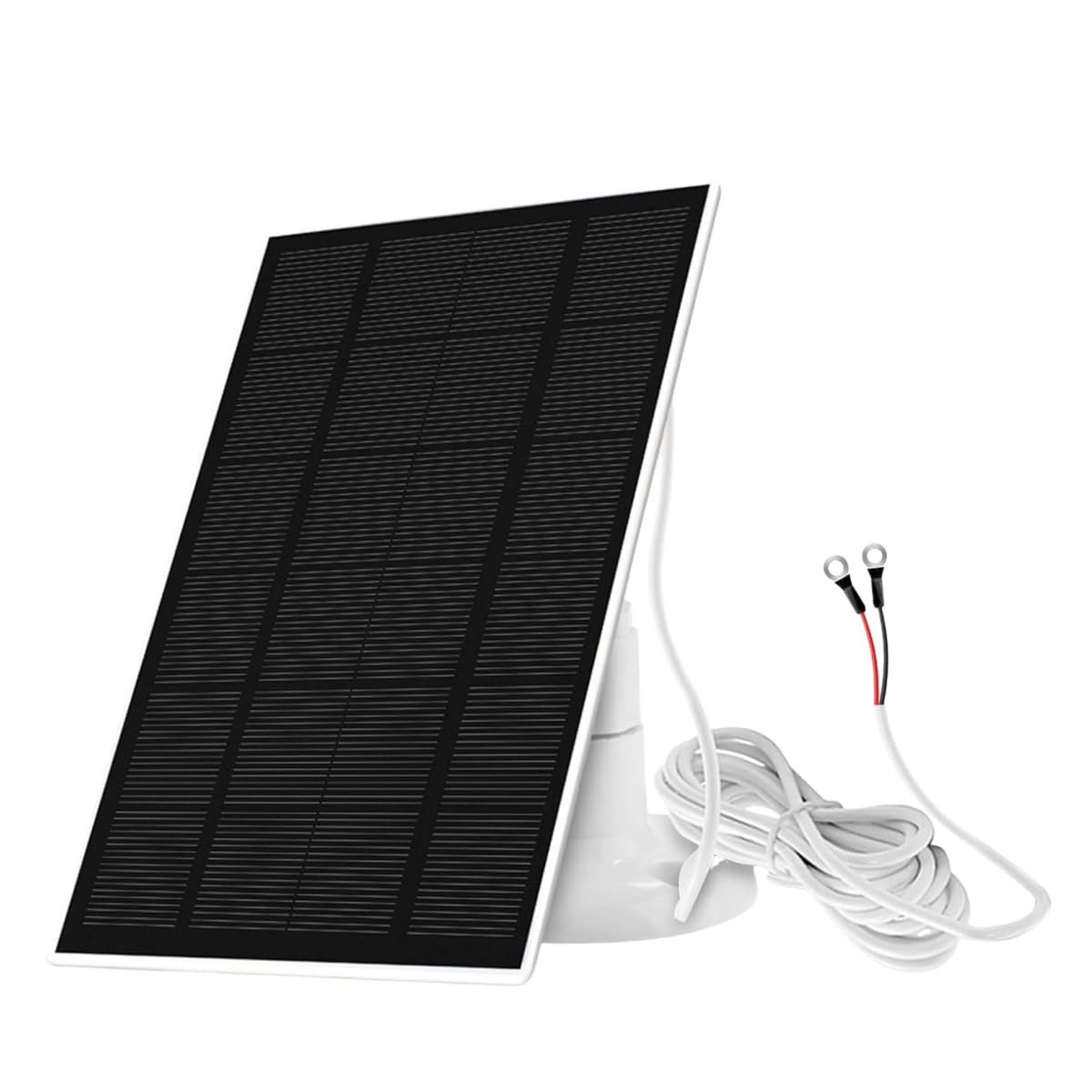 10W Solar Panel Camera Charger, Compatible with, Video Doorbell 2, 360 Degree Stand, IP66 Weatherproof, 9.8ft Cable, Easy Install, for Doorbell (CSP4W-O-W)