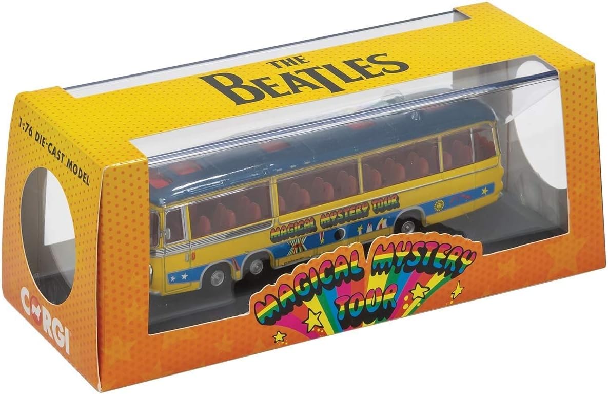 Corgi CC42419 The Beatles - Magical Mystery Tour Bus - New Packaging design, Multicolor, 8 inches (L) x 5 inches (W) x 3 inches (H) - Image 3