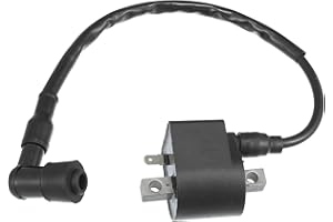 X AUTOHAUX 1 Pcs Motorcycle CDI Ignition Coil Engine Ignition Coil for Suzuki LT50 2x4 Quadrunner 50 1984-1987