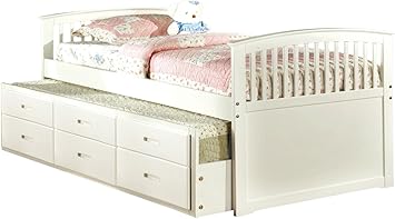 Amazon Com Furniture Of America Giordani Mission Style Twin
