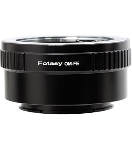 Amazon.com : Fotasy Olympus OM Lens to E Mount Adapter, OM FE