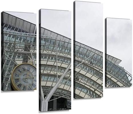 Amazon アートパネル Jr博多駅博多 博多駅 鉄道駅 福岡 Jr 九州 時計 Hakata Train Station Fukuoka Jr Kyusyuインテリア 絵画 壁掛け ポスター キャンバス 部屋飾り アート 壁キャンバス 壁飾り 壁キャンバス絵画 おしゃれ 北欧 新築飾り お祝い 贈り物 置き時計