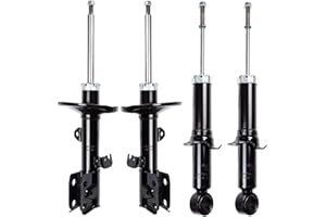 Carock Front Rear Struts Shocks fit for Toyota Corolla 2009-2013 / FWD Toyota Matrix 2009 2010 2011 2012 2013 / FWD Pontiac Vibe 2009 2010 Shock Absorbers Suspensions