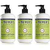 MRS. MEYER'S CLEAN DAY Hand Lotion for Dry Hands, Non-Greasy Moisturizer Made with Essential Oils, Lemon Verbena 12 Fl Oz (Pa