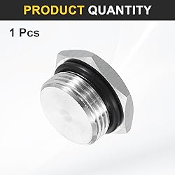 HARFINGTON 304 Stainless Steel Pipe Plug Fitting