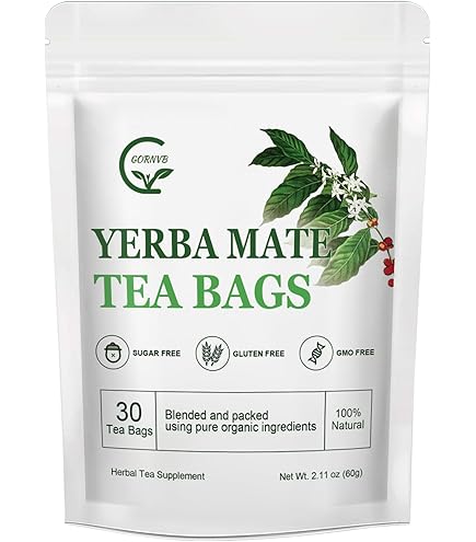 Teapigs - Yerba Mate Biodegradable Tea Temples, 15 Bags – UK