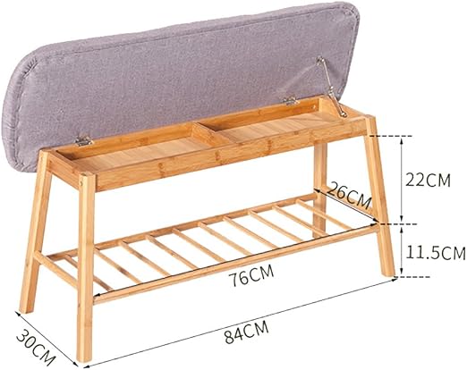 Amazon.de: Racks Schuhregal Massivholz Kleiner Hocker Moderne