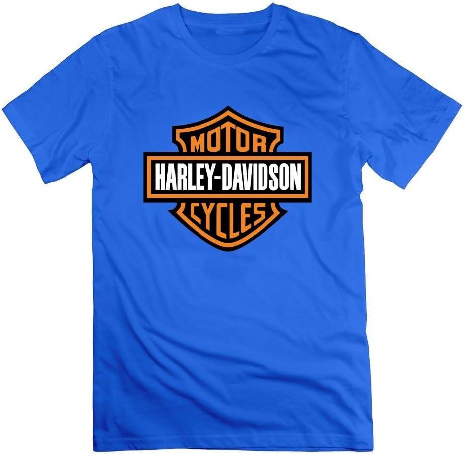 GabriHuff Designed Gray Men Popular Lightweight Harley Davidson Cotton T Shirt