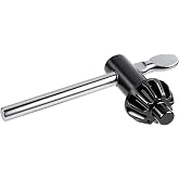 FOCMKEAS Drill Chuck Key, 8mm Head, Fits 3-16mm Chuck | T-Handle Drill Chuck Key Replacement for Keyed Chucks, Hardened Steel, Fits Drill Press, Bench Drill &amp; Hand Drill