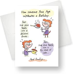 (48 unidades) Tarjeta de felicitación de cumpleaños con diseño único