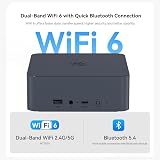 Beelink EQi12 Mini PC Core i3 1220P 32GB RAM 1TB PCIe4.0 SSD 4K WiFi6 view 8