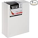 11 X 14 Inch Stretched Canvas Value Pack of 7