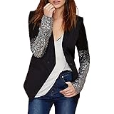 ladies silver sequin jacket