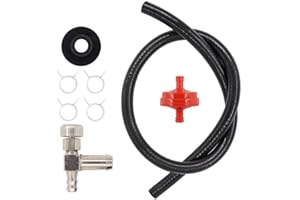 MOTOKU Tank Fuel Hose Filter Gas Shut-Off Valve Grommet Bushing for 3000 5000 6250 Watts for Craftsman for Coleman Powermate Maxa Generac for Honda GX240 Generator Snapper Snowblower Snow Thrower