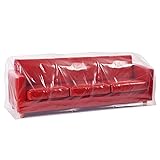 Belinlen 92W x 42D x 62/41H Inches Plastic Couch