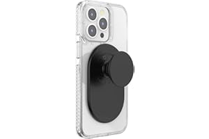 PopSockets Phone Grip Compatible with MagSafe®, Phone Holder, Wireless Charging Compatible, Pill-Shaped Grip - Black