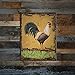 Barnyard Designs Black and White Rooster Retro Vintage Tin Bar Sign Country Home Decor 10