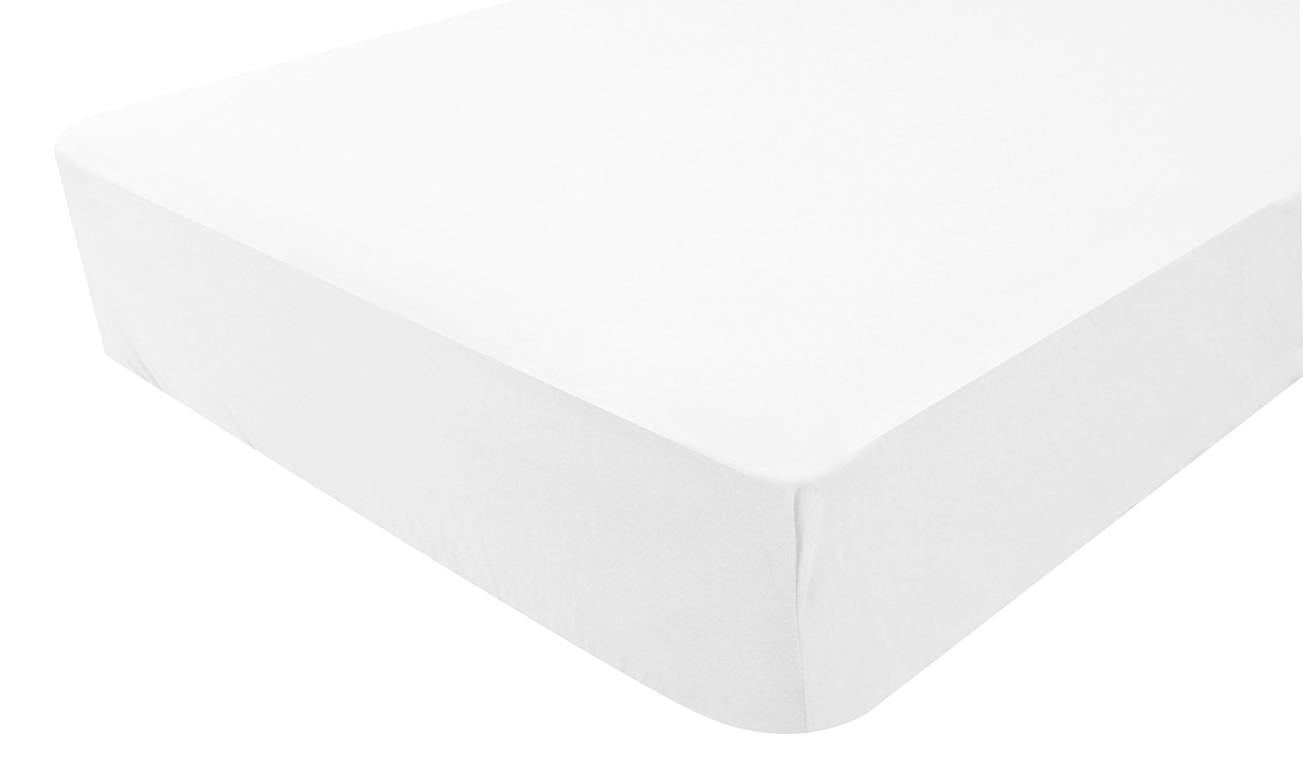 Domiva Waterproof Fitted Sheet 35 x 75 cm White