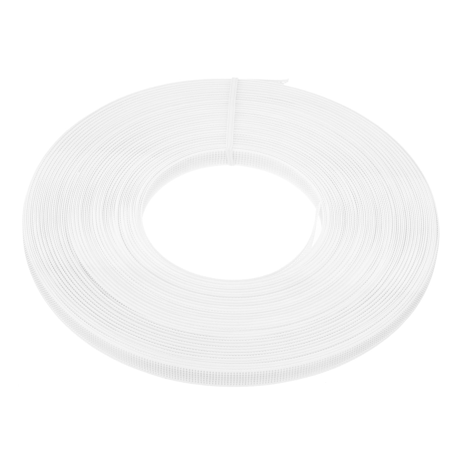 PATIKIL 8mm x 25 Yards Boning for Sewing, Polyester Low-Density Boning for Handmade Dolls Hats Handbags Wedding Dresses, White