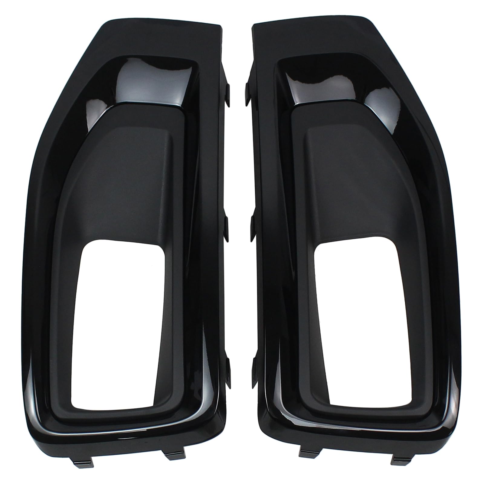 Photo 1 of Roneeson 2Pcs Gloss Black Front Driver and Passenger Side Fog Light Bezel for GMC Yukon 2015-2020, Yukon XL 2015-2020