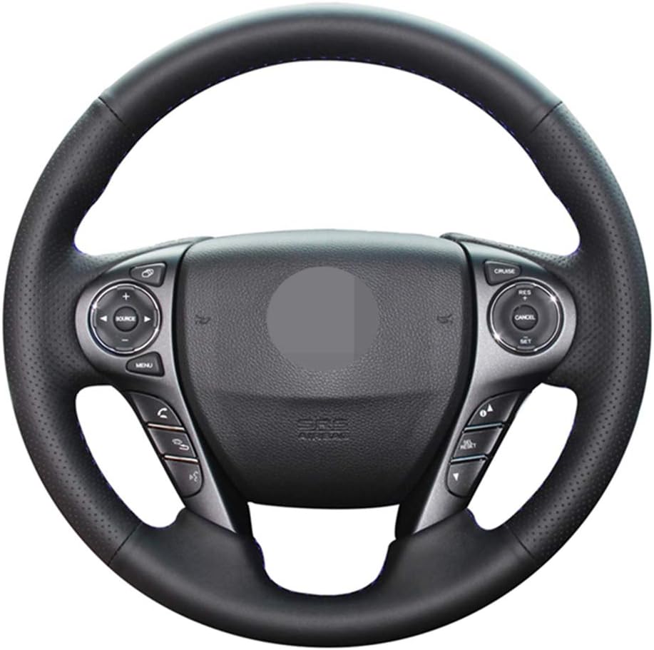 HZHAOWEI ,For Artificial Leather DIY Car Steering Wheel Cover,for Honda Crosstour 2013 2014 2015 Accord 9 2013 2014 2015 2016 2017