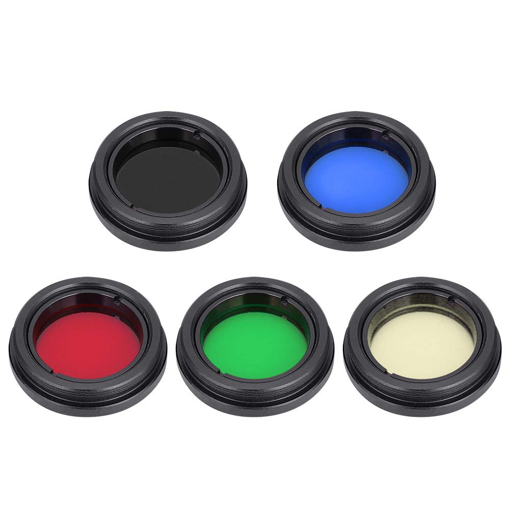 Biking Eyepiece Lens Filter - 1.25 Inches Telescope Moon Filter,Eyepiece Lens Color Filter Replacement For Moon Nebula Planet