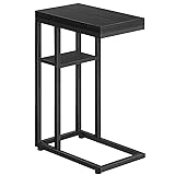 HOOBRO Foldable End Table, C Shaped Side Table with