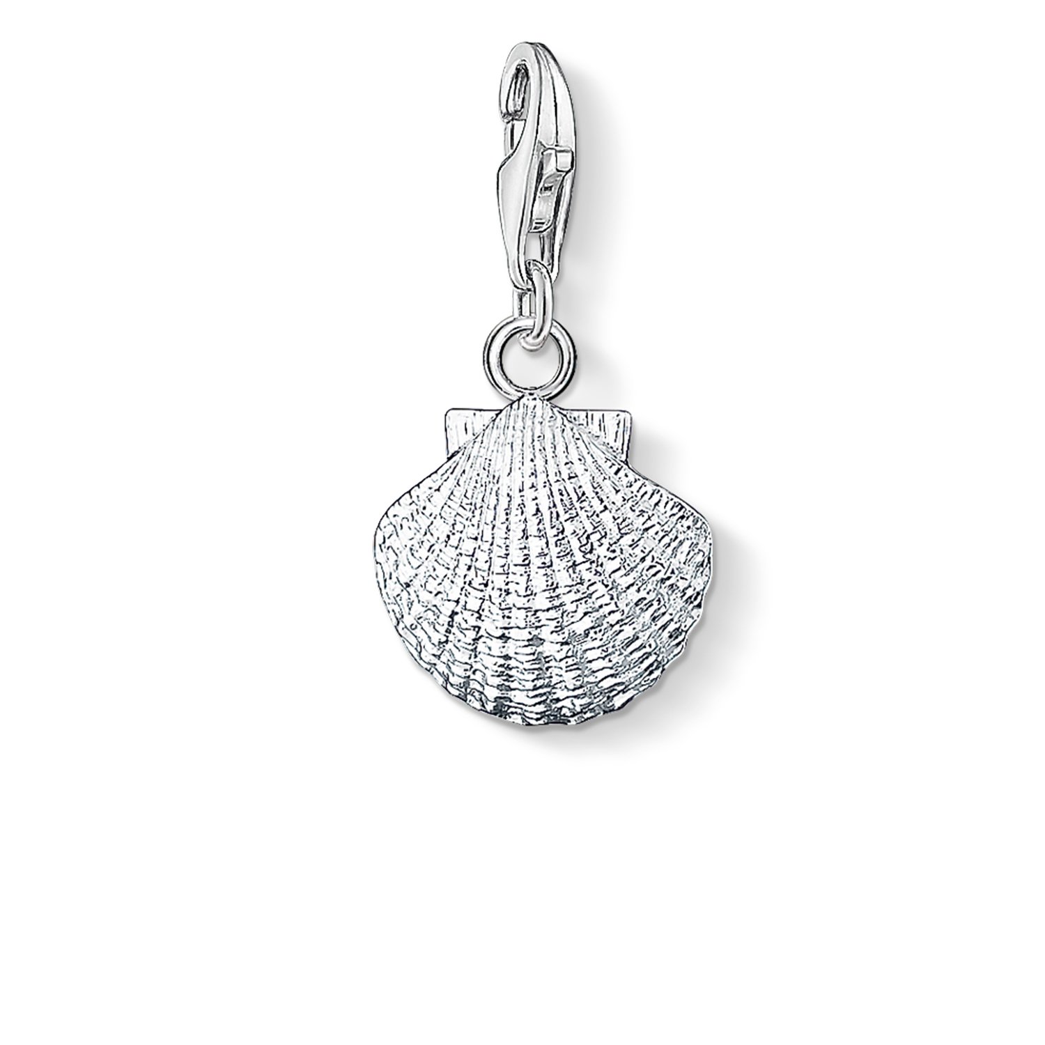Thomas Sabo Women Charm Pendant Shell Charm Club 925 Sterling Silver 0803-001-12