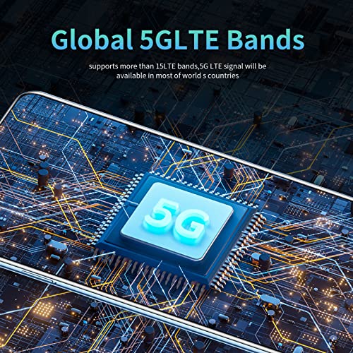 Tbest Mobile Phone Smartphone,Face Unlocked Smartphone for 12 6.5in HD