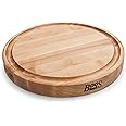 John Boos Boos Block CB Series Large Reversible Wood Cutting Board with Juice Groove, 1.75-Inch Thickness, 15" x 15" x 1 3/4", Maple