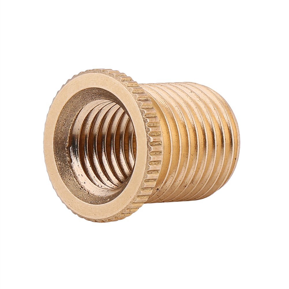 Keenso Shift Knob Boot Adapter Thread Screw, Universal Metric Car Gear Stick Knob Euro Adapter Shift Knob Thread Screw Adapter Retainer M12×1.25(10×1.25)