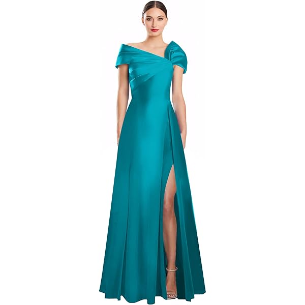 evening dresses under 30 dollars Alex Evenings Petite Long Sleeveless Ombre Glitter Mesh Dress with Cowl Neckline and Cascade Detail Skirt WINE MULTI / 14P