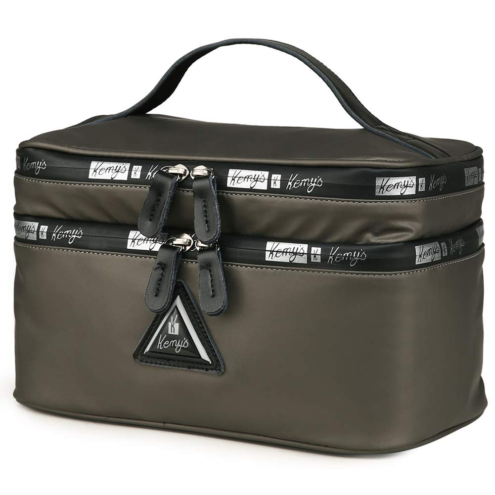 womens leather wash bag