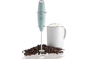 Rae Dunn Milk Frother- Handheld Electric Drink Mixer, Handheld Electric Milk Frother, Coffee Frother, Hand Blender, Frappe Ma