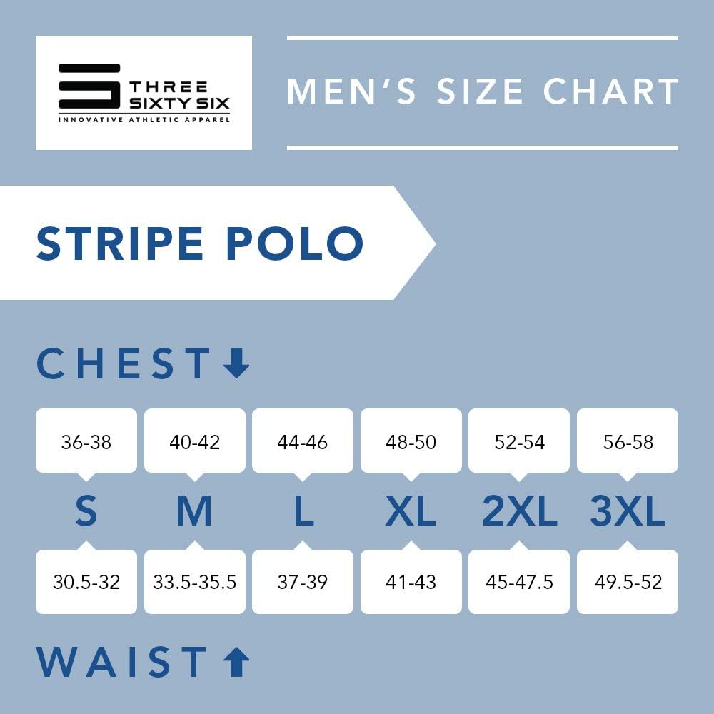 Dry Fit Golf Shirts for Men - Short Sleeve Mens Stripe Polo Shirt: Clothing