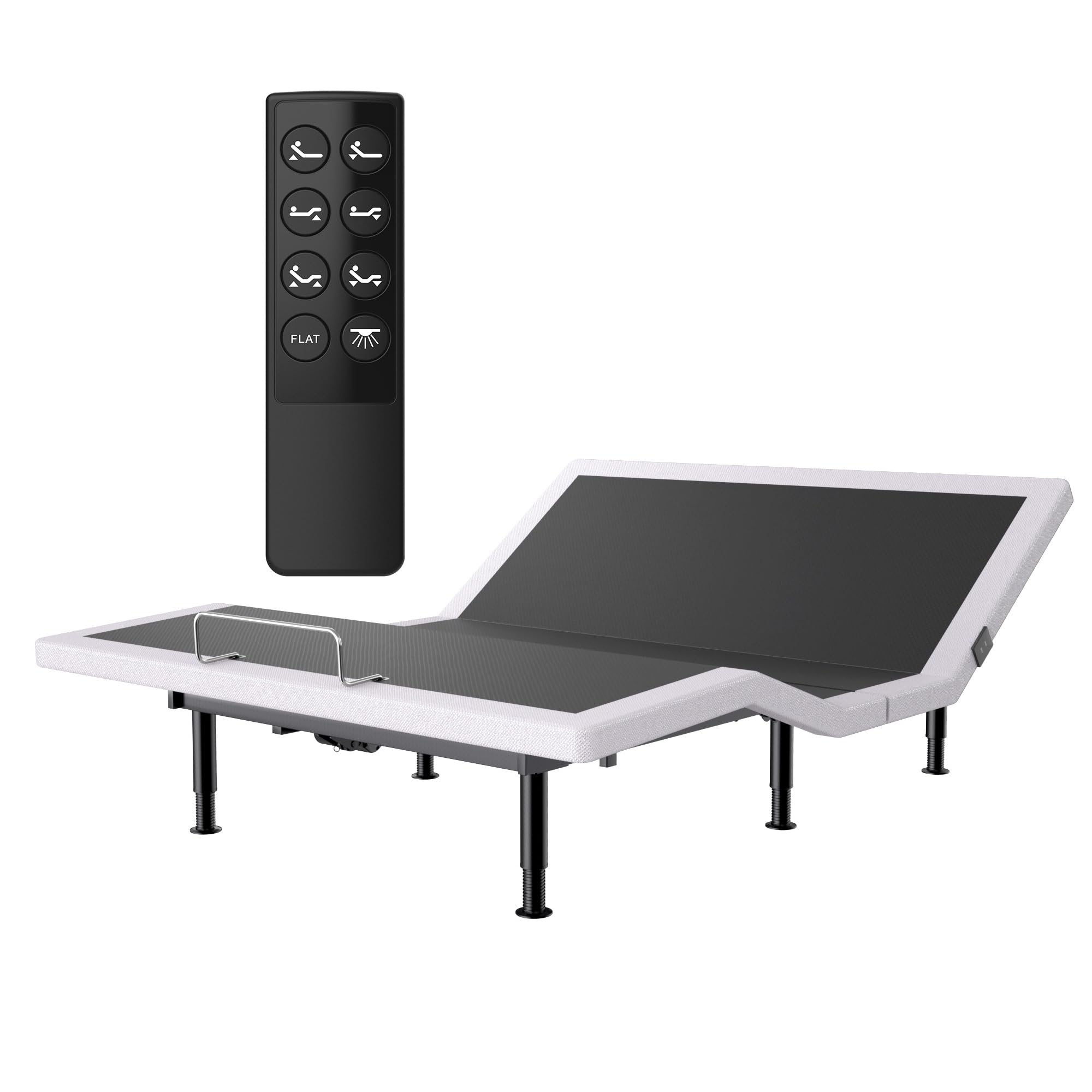 Photo 1 of Yireehome Electric Queen Adjustable Bed Frame with Wireless Remote, Head Foot Incline, USB, Underbed Light - Heavy Duty Platform, Easy Assembly, Zero Gravity - Bedframe Basic with Quiet Motor