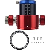Telescope Focuser 16-Bearing Travel with Round Adapter Ring for Astrophotography