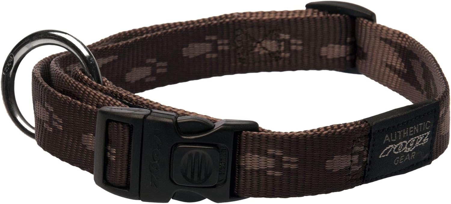 rogz leather collar