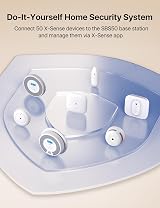 X-Sense AS05 Wireless Smart Home Security System with Base Station, 2 Doors, 1 view 8