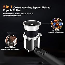 COWSAR Espresso Machine 20 Bar, Semi-Automatic