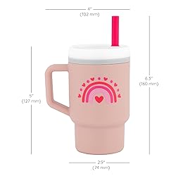 Infantino My 1st Tumbler, Silicone Sippy Cup with