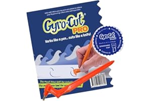 Genuine Gyro-Cut® PRO Ultimate Craft Tool with Rotating Standard Cut Paper Blade